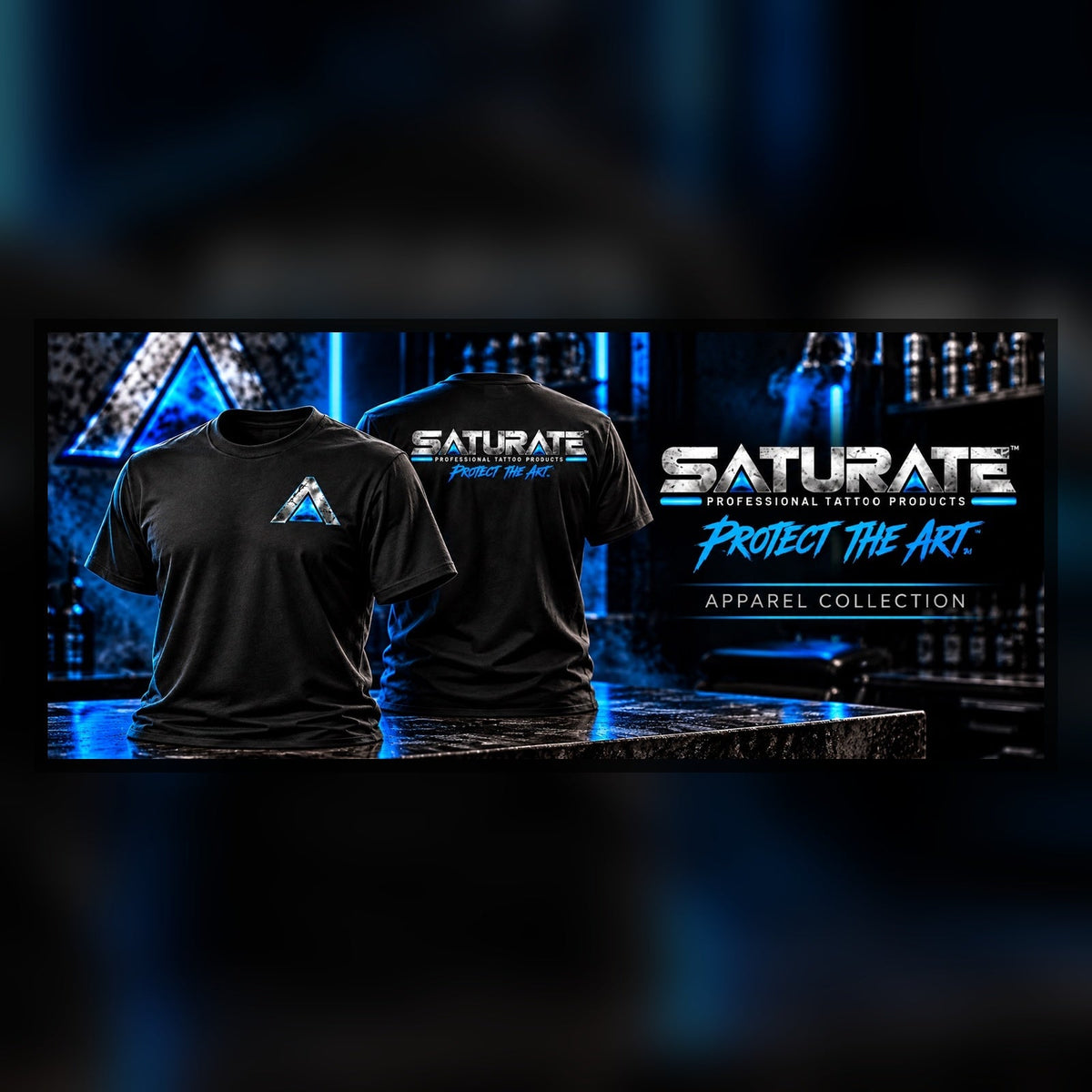 SATURATE Protect the Art apparel collection