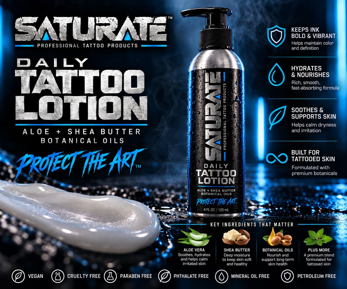 SATURATE Daily Tattoo Lotion
