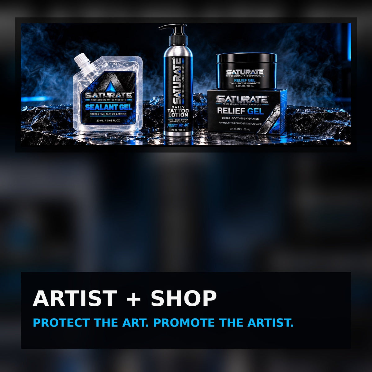 SATURATE Artist + Shop Program — Protect the Art. Promote the Artist.